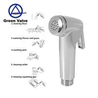 Green-GutenTop Toilet handheld brass diaper sprayer shatatf bidet, personal hygiene bidet sprayer