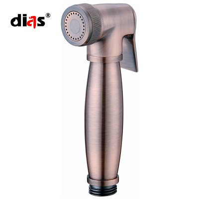 Popular selling products shut-off shower toilet portable hand held chrome bidet sprayer toliet shattaf with low price