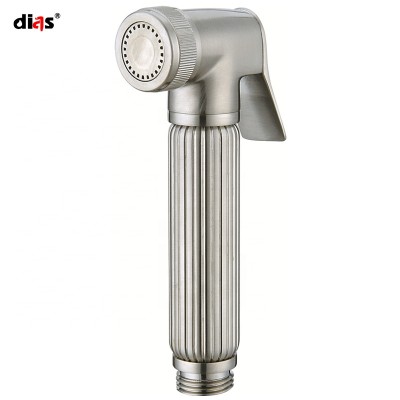 best selling products shut-off shower toilet portable hand held chrome bidet sprayer toliet shattaf in low price