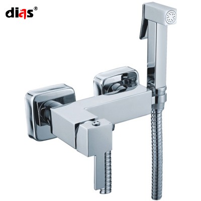 Bathroom Sanitary Ware Bidet Hand Spray Shattaf Set Battery-operated for Middle East Muslim market brass shower set