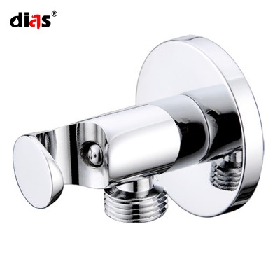 Brass Chrome Plated Auto Angel Valve with bracket Modern Design faucet accessories water shut off valve