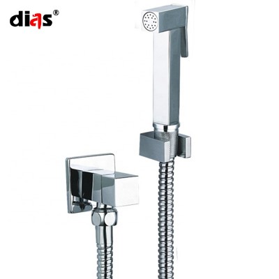 Braided Shower Hose Series Hot And Cold Handheld Bidet Portable Shattaf Set Angle Valve Factory Direct Price